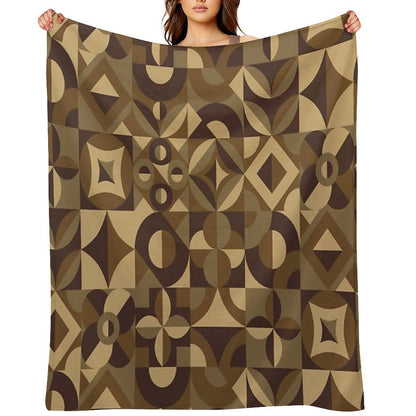 Watercolor Botanical Collection Durable Throw Blanket