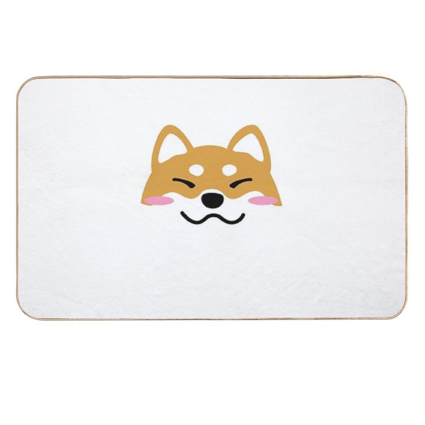 Shiba Inu Dog Shibe Kawaii Cute Doge  Multi-Purpose Bath Mat