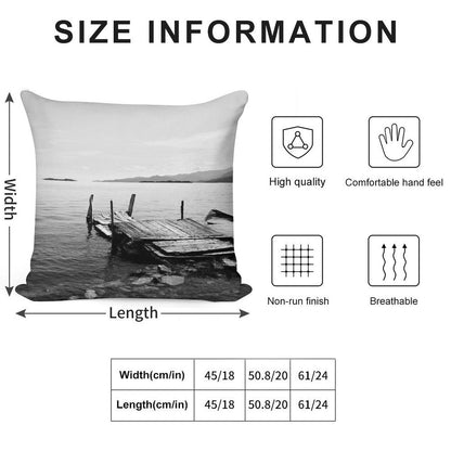 Fading Soft Ultra-Soft Texture Throw Pillow