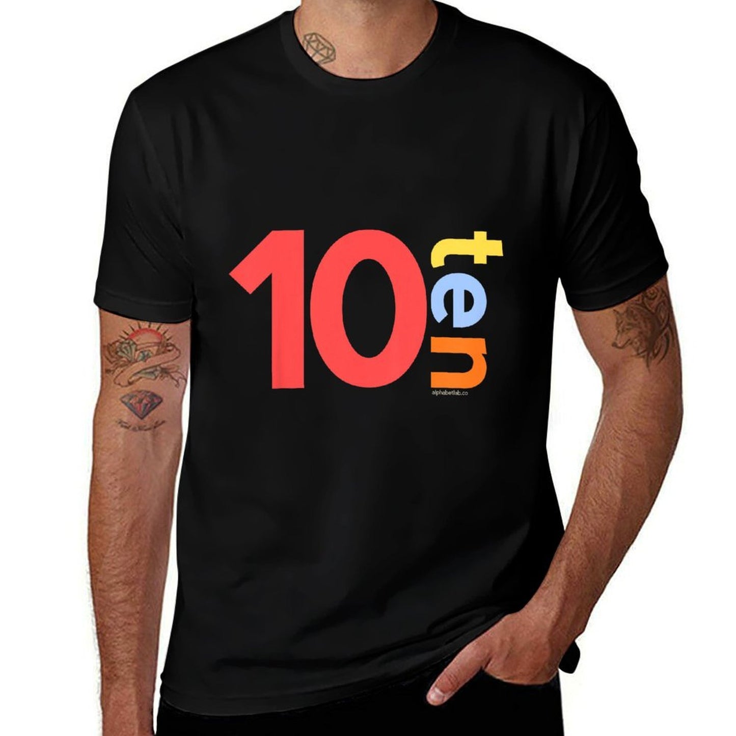 Kids 10th Birthday Boy 10 Year Old Ten Age 10 Ideas Party  Fade-proof Color T-Shirt