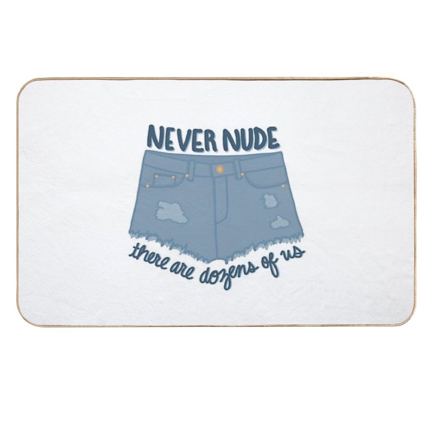 Never Nude  Eco-Friendly Bath Mat
