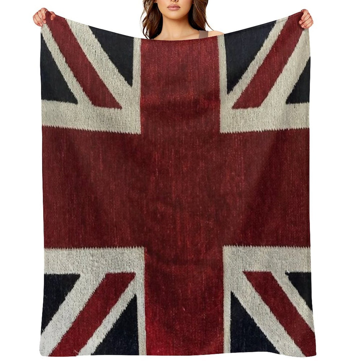Uk Flag Wrinkle-free Throw Blanket