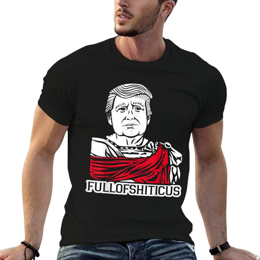 Funny Anti Trump T - Fullofshiticus  Vintage-inspired T-Shirt