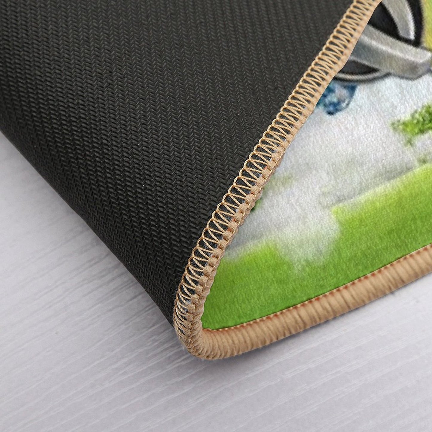 CD Listening to Music with Fish  Rapid-Drying Bath Mat