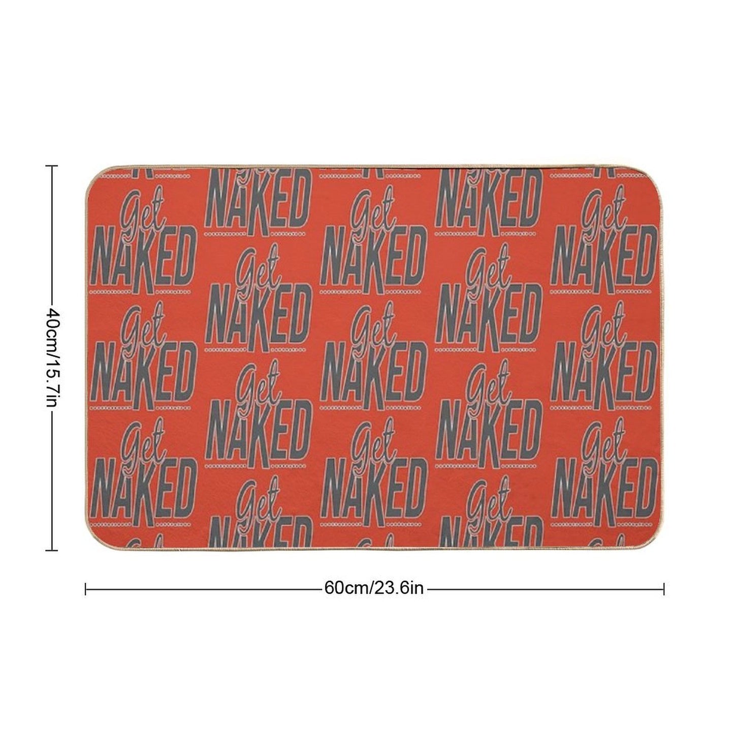 Undress Durable Bath Mat