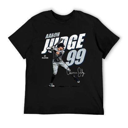 MLBPA - Major League Baseball Aaron Judge - MLBJUD3001 Heathered Texture T-Shirt