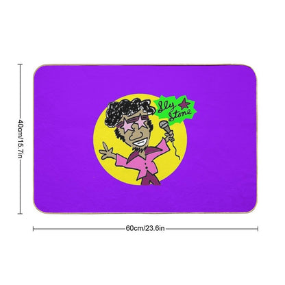 Sly Stone  Rapid-Drying Bath Mat
