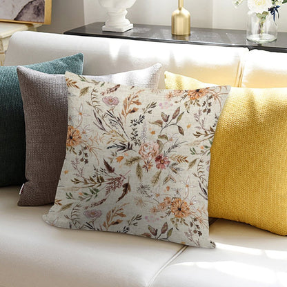 Delilah (autumn) Soft Washable Throw Pillow