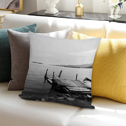 Fading Soft Ultra-Soft Texture Throw Pillow
