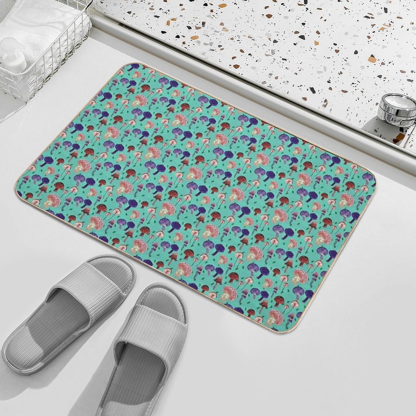 Fungus Schmungus  Fade-Resistant Bath Mat