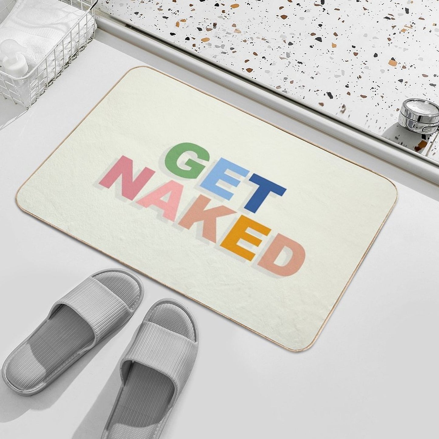 Get Naked  Eco-Friendly Bath Mat