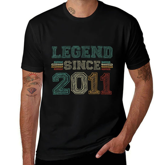 14 Years Old Legend Since 2011 14th Birthday  Quick-drying T-Shirt