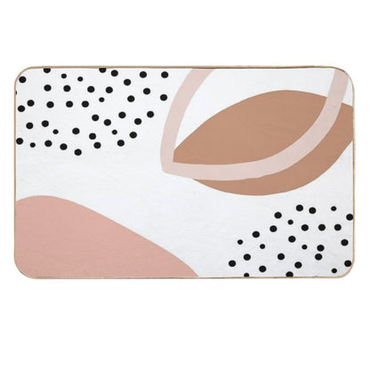 Abstract, Mid Century & Modern Kids Wall Art  Anti-Trip Bath Mat