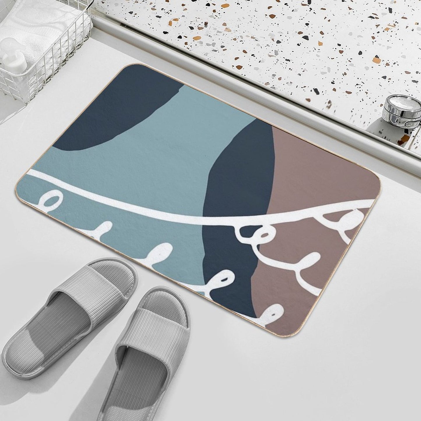 Modern Color  Eco-Friendly Bath Mat