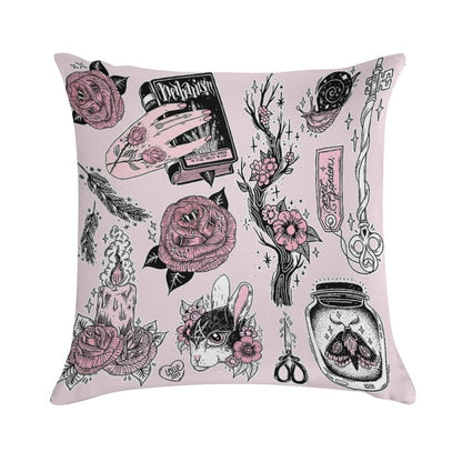 Ostara Soft Washable Throw Pillow