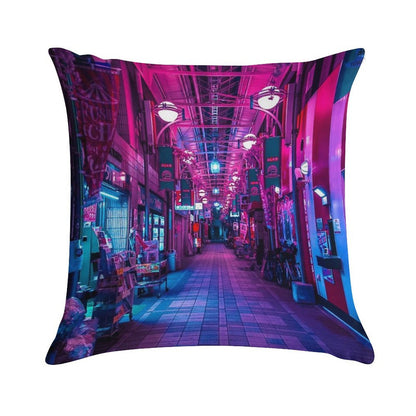 ENTRANCE TO THE NEXT DIMENSION Soft Warmth Comfort Throw Pillow