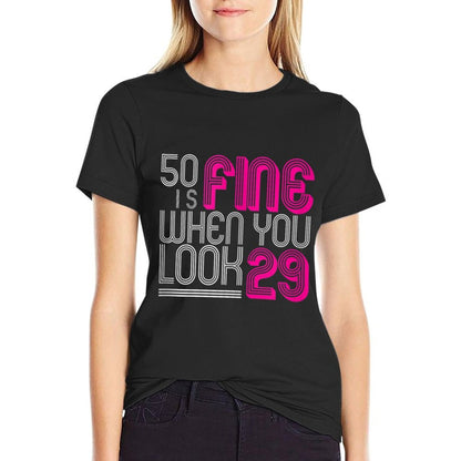 50th Birthday Gifts for Her Women Age 50 Year Old Mom 1972  Graphic-printed T-Shirt