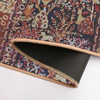 Persian Vintage Antique Carpet Nature Fine Art Durable Bath Mat