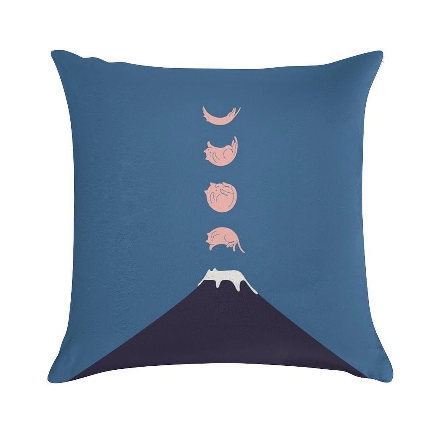 Cat Landscape 73 Soft Gift Ready Throw Pillow