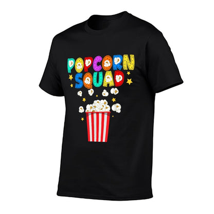 Popcorn Squad Movie Theater Lover Theatre Nerd  Durable T-Shirt