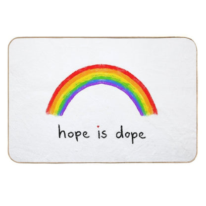 Hope Is Dope  Rapid-Drying Bath Mat