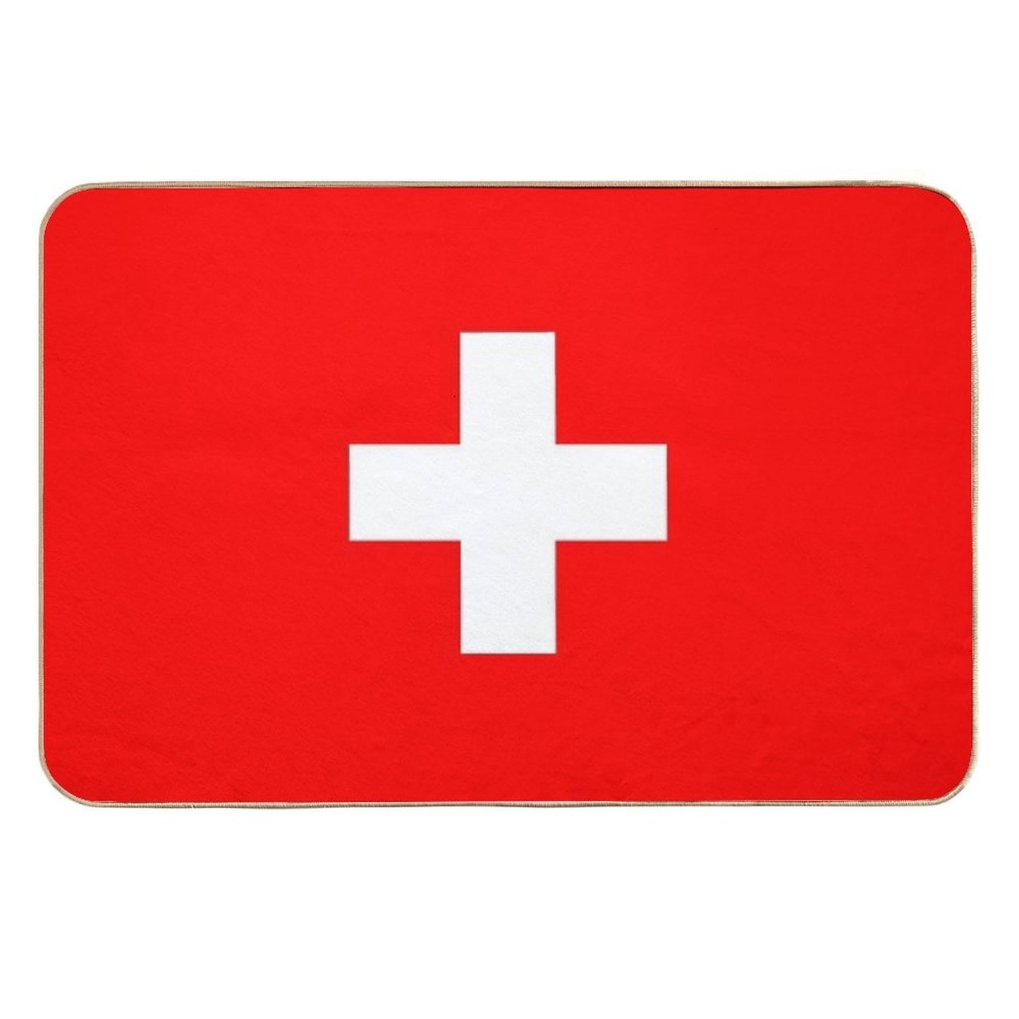 Swiss National Day - Switzerland Flag #6  Odorless Bath Mat