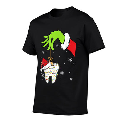 Christmas To-oth Dentist Dental Assistantth Pajamas Xmas  Eco-friendly Material T-Shirt