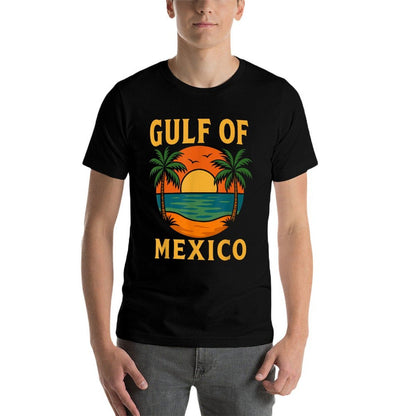 Gulf of Mexico Est 1550 Not US America Retro Vintage Apparel  Tagless Design T-Shirt