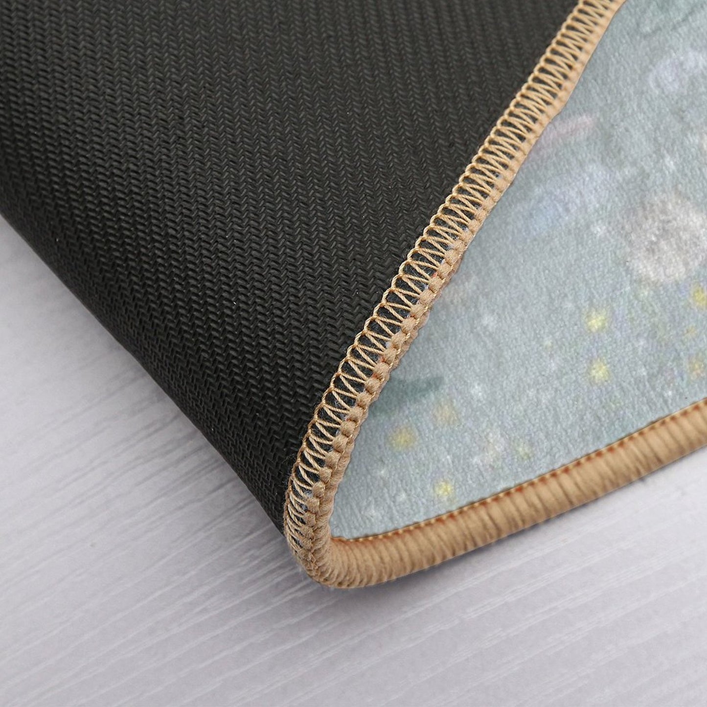 Sparkle - Light Blue Durable Bath Mat