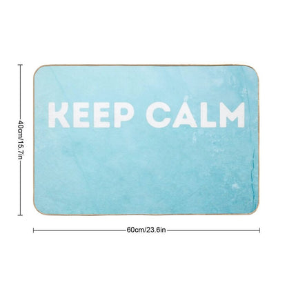 Keep Calm  Non-Slip Bath Mat
