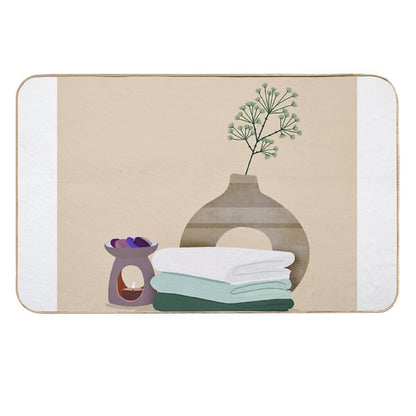 Wall Art for Wellness Lovers  Stain-Proof Bath Mat