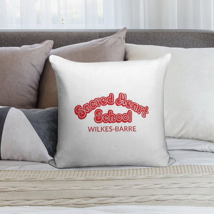 Sacred Heart School, Wilkes-Barre Soft Hidden Zipper Throw Pillow