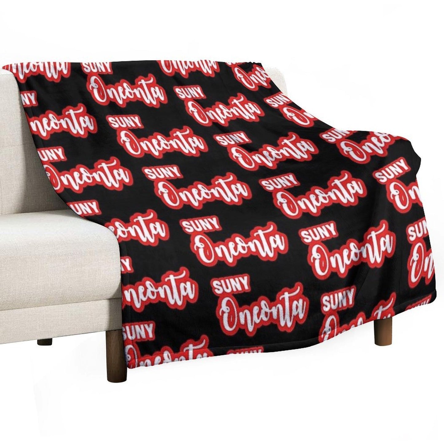 SUNY Oneonta Versatility Throw Blanket