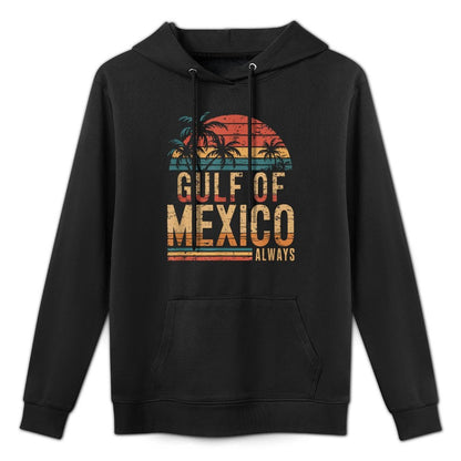 Gulf of Mexico Always Retro Vintage Gulf of Mexico Moisture-Wicking Hoodie