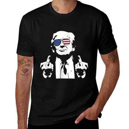 (Front And Back) You Missed Trump 2024 US American  Slim-fit Cut T-Shirt