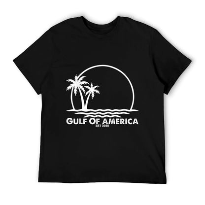 Retro Gulf Of USA America Est 2025 American Flag Classic T-Shirt