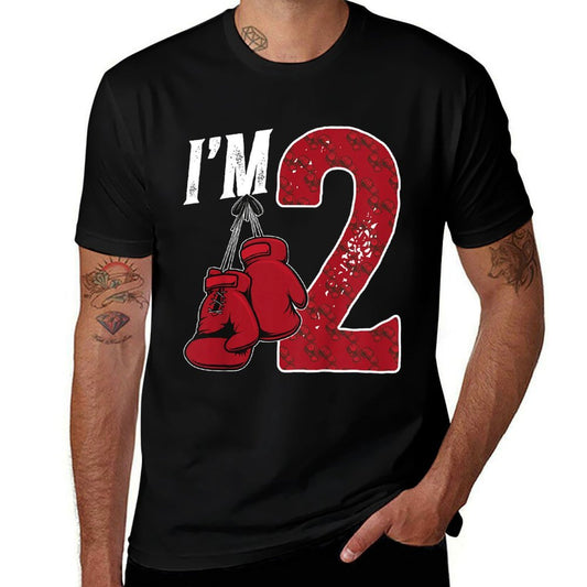Kids 2nd Birthday Boxing Boy Two Year Old Boxer  Quick-drying T-Shirt