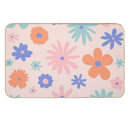 Daisies  Repositionable Bath Mat