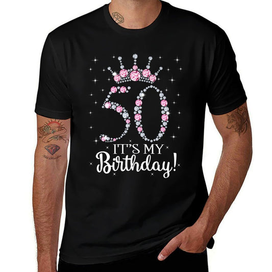 50 It's My Birthday 1972 50Th Birthday Gift For Womens Premium  Stretchy T-Shirt