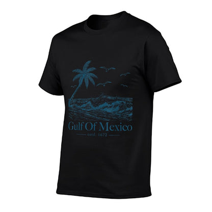 Gulf of Mexico Since 1672 Retro Vintage Beach  Breathable T-Shirt