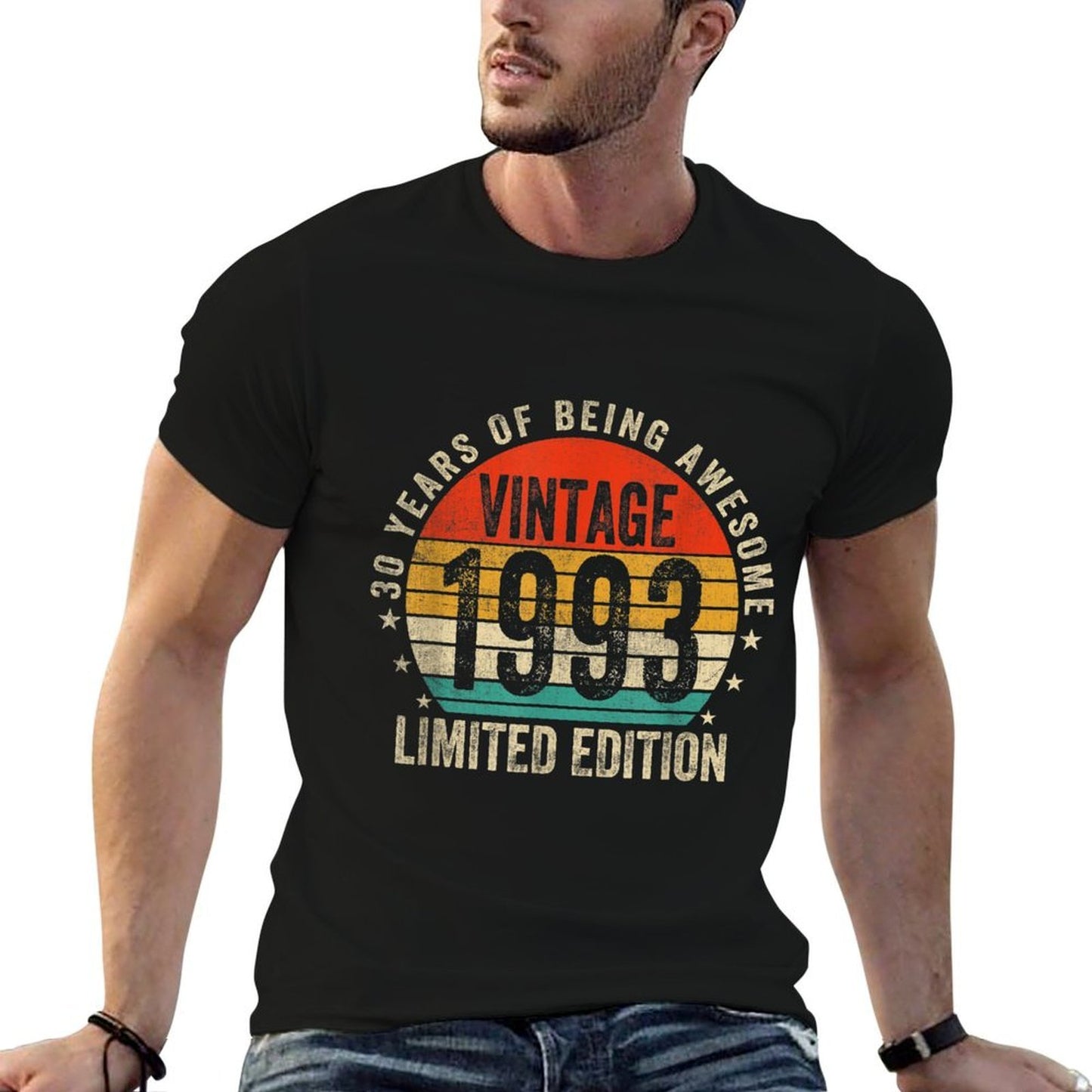Vintage 1993 Limited Edition 30 Year Old Gift 30th Birthday  Moisture-wicking T-Shirt