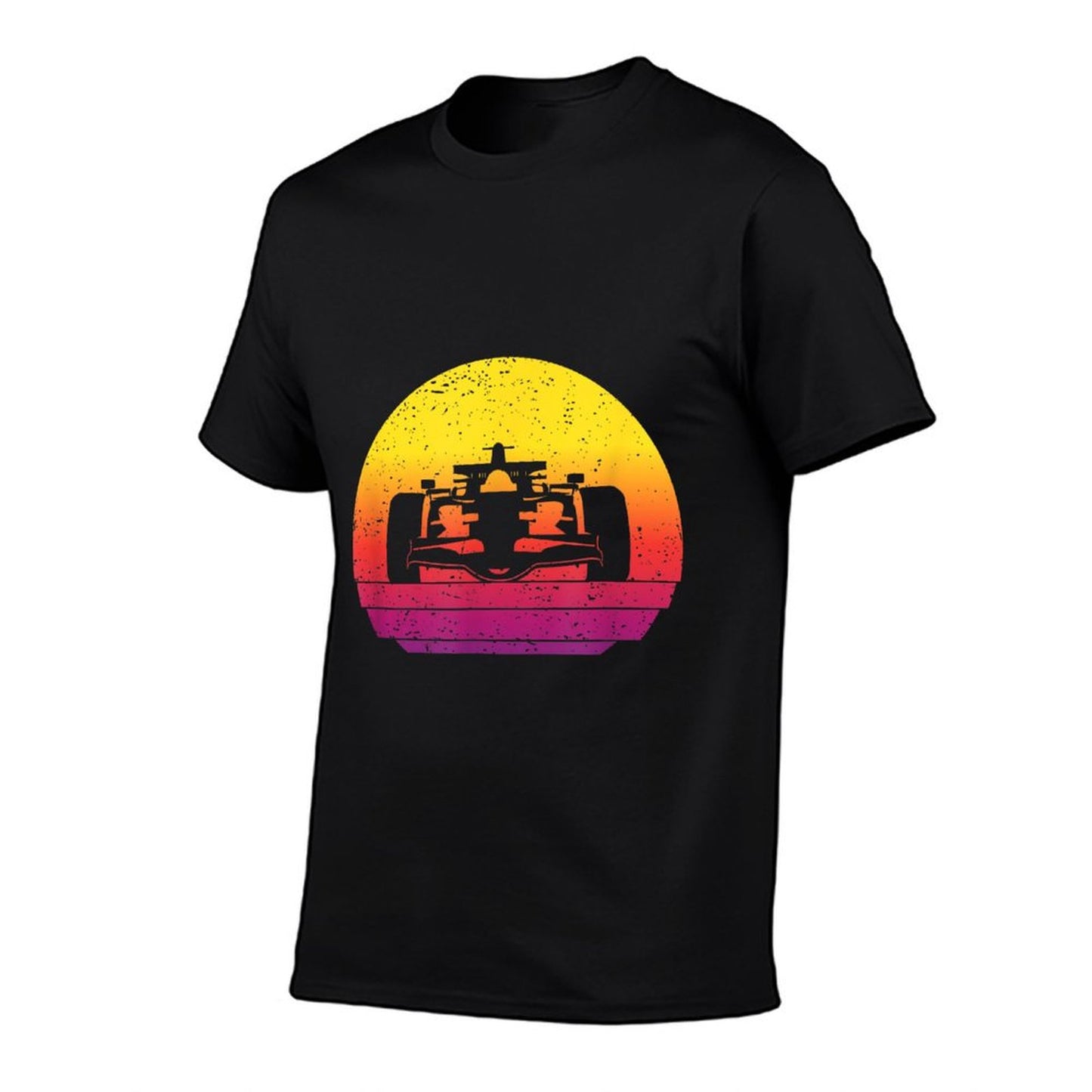 Racing Car Retro Style Vintage Trendy Pattern T-Shirt