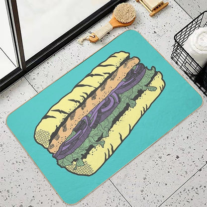 Food Masquerade  Odorless Bath Mat