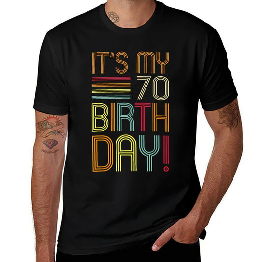 70 Years Old Awesome Since 1952 It's My 70th Birthday  Affordable Price T-Shirt