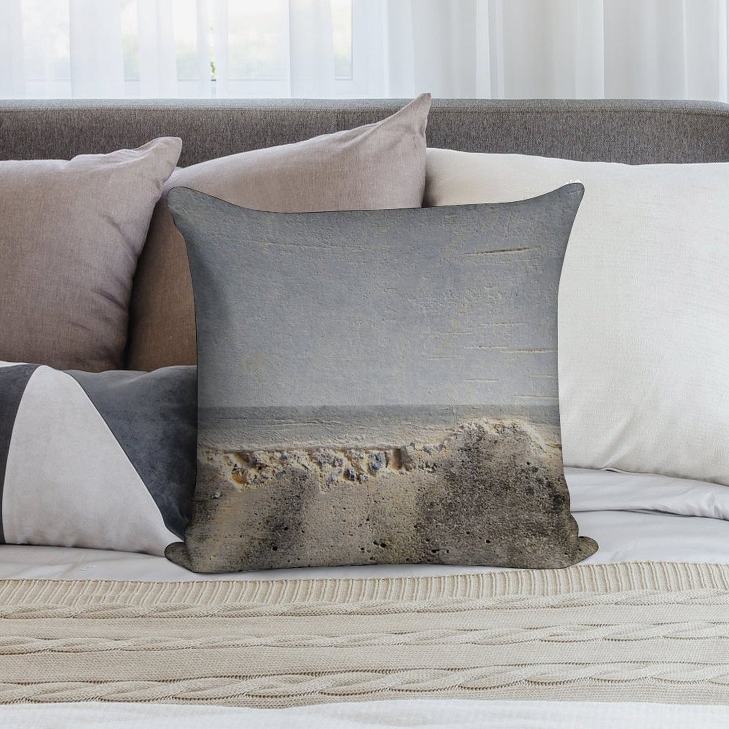 Solitude Soft Skin-Friendly Throw Pillow