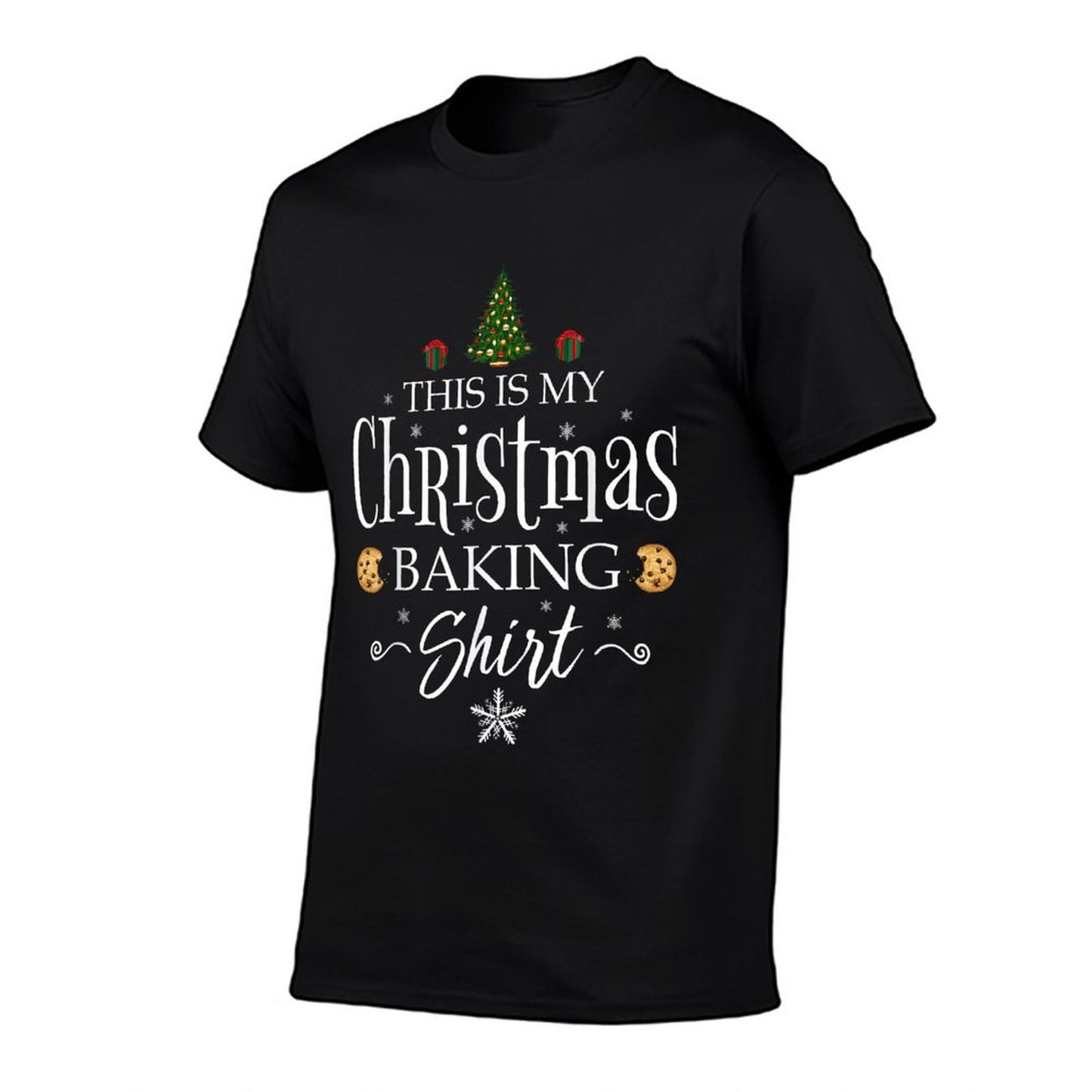 This Is My Christmas Baking Funny Baker Gift  Heathered Texture T-Shirt
