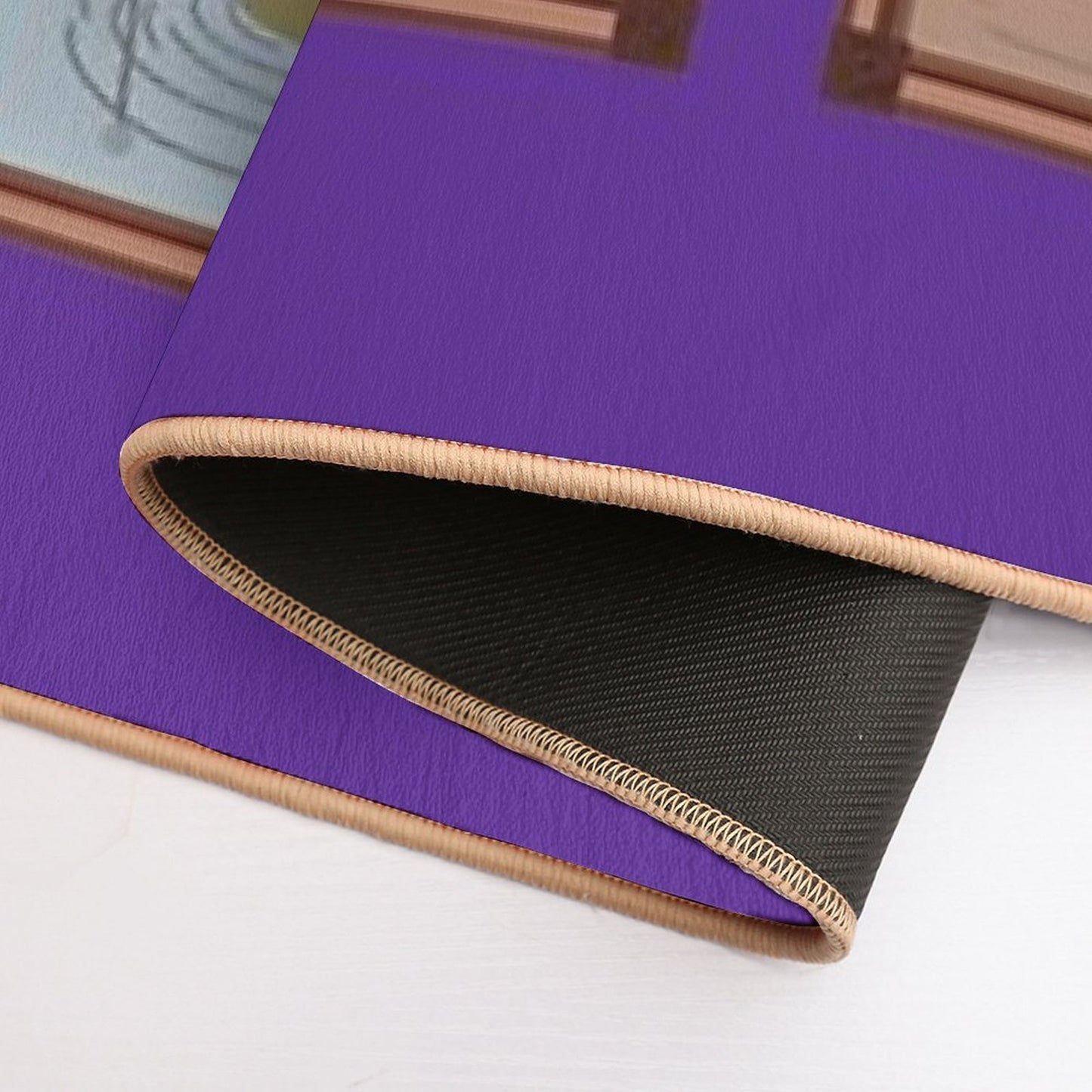 Minimalist Haunted Mansion Stretching Room Portraits  Versatile Bath Mat