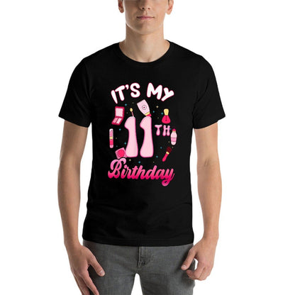 It's My 11th Birthday Spa Makeup Party 11 Years Old  Stretchy T-Shirt