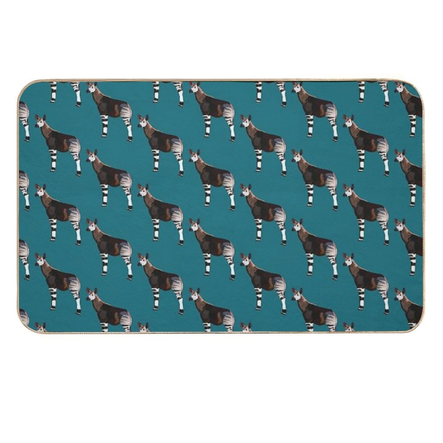 O Is for Okapi  Versatile Bath Mat