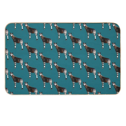O Is for Okapi  Versatile Bath Mat